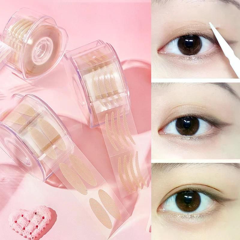 600 pcs Double Fold Eyelid Tape Sticker Invisible Lace Eyelash Extension 468729461