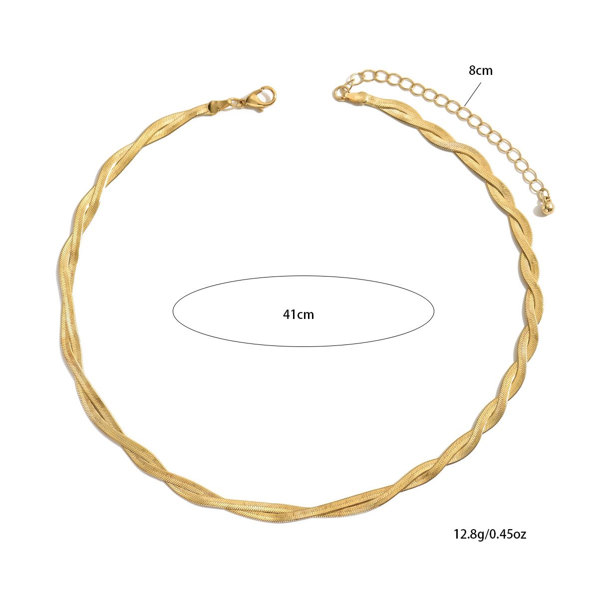 Lxalry Gold-Tone Double Layer Collarbone Necklace For Women 468656481