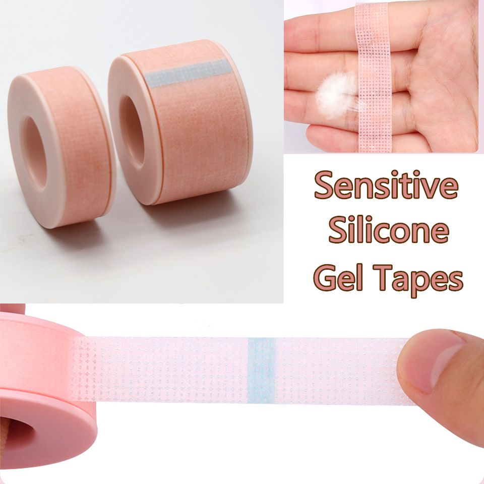 New Non-woven Silicone Gel Eyelash Tape 468729831