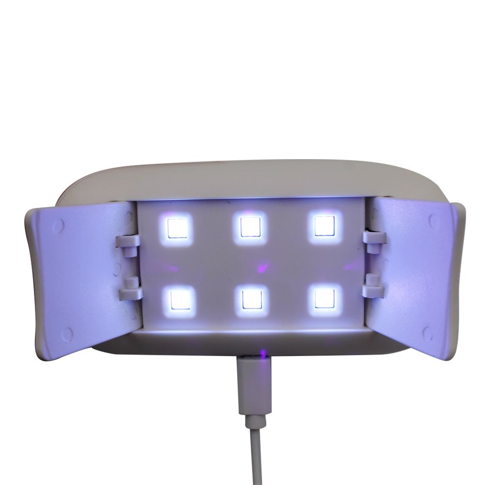Portable 6W LED Phototherapy Nail Gel Lamp 468652711
