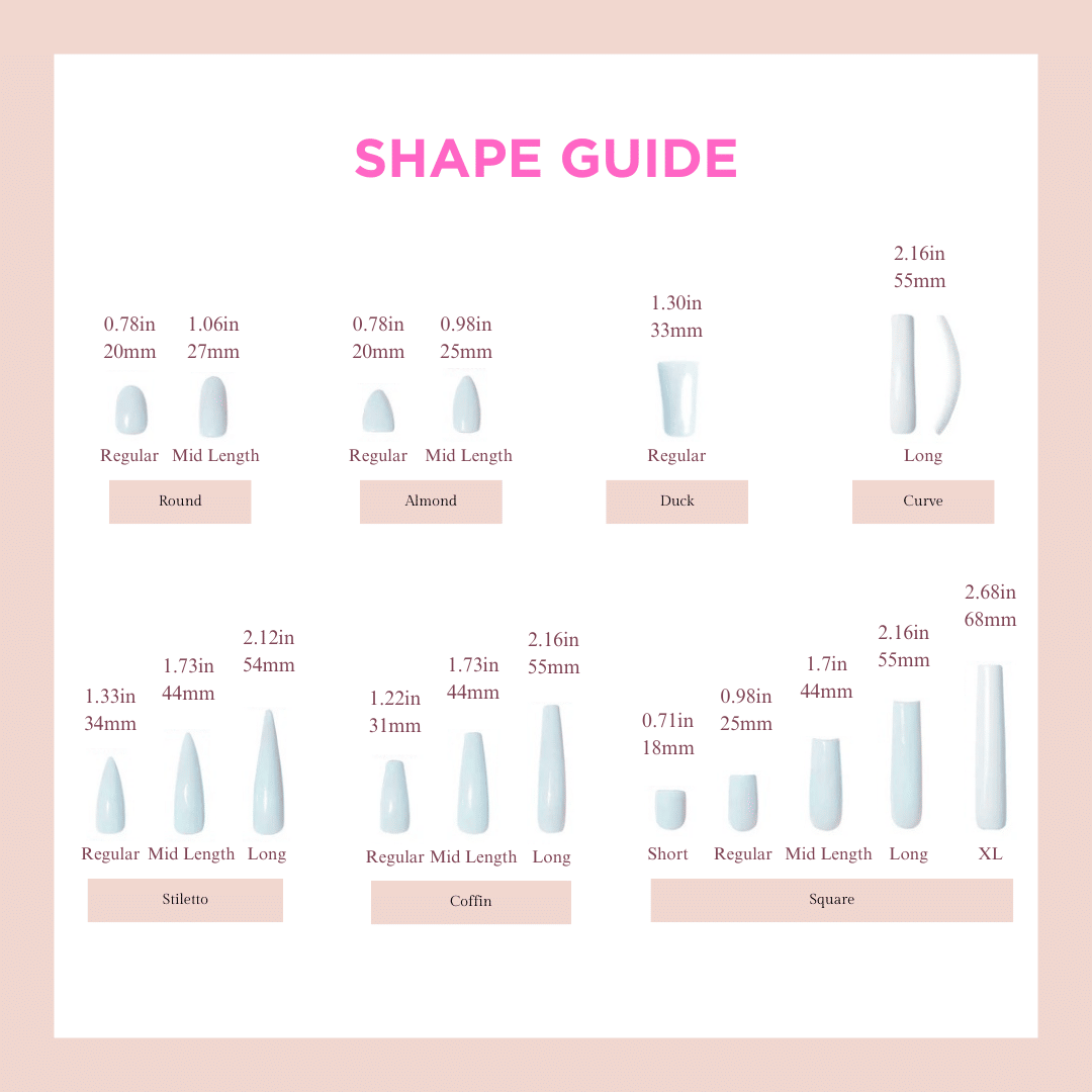 Love Scratch 10 PCs Purple Extra Long Glossy Handmade Press-on Nails 468652291