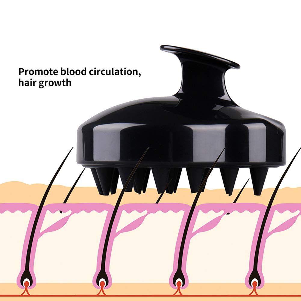 Scalp Care Brush with Soft Silicone Massage Head Scalp Massager 468729231