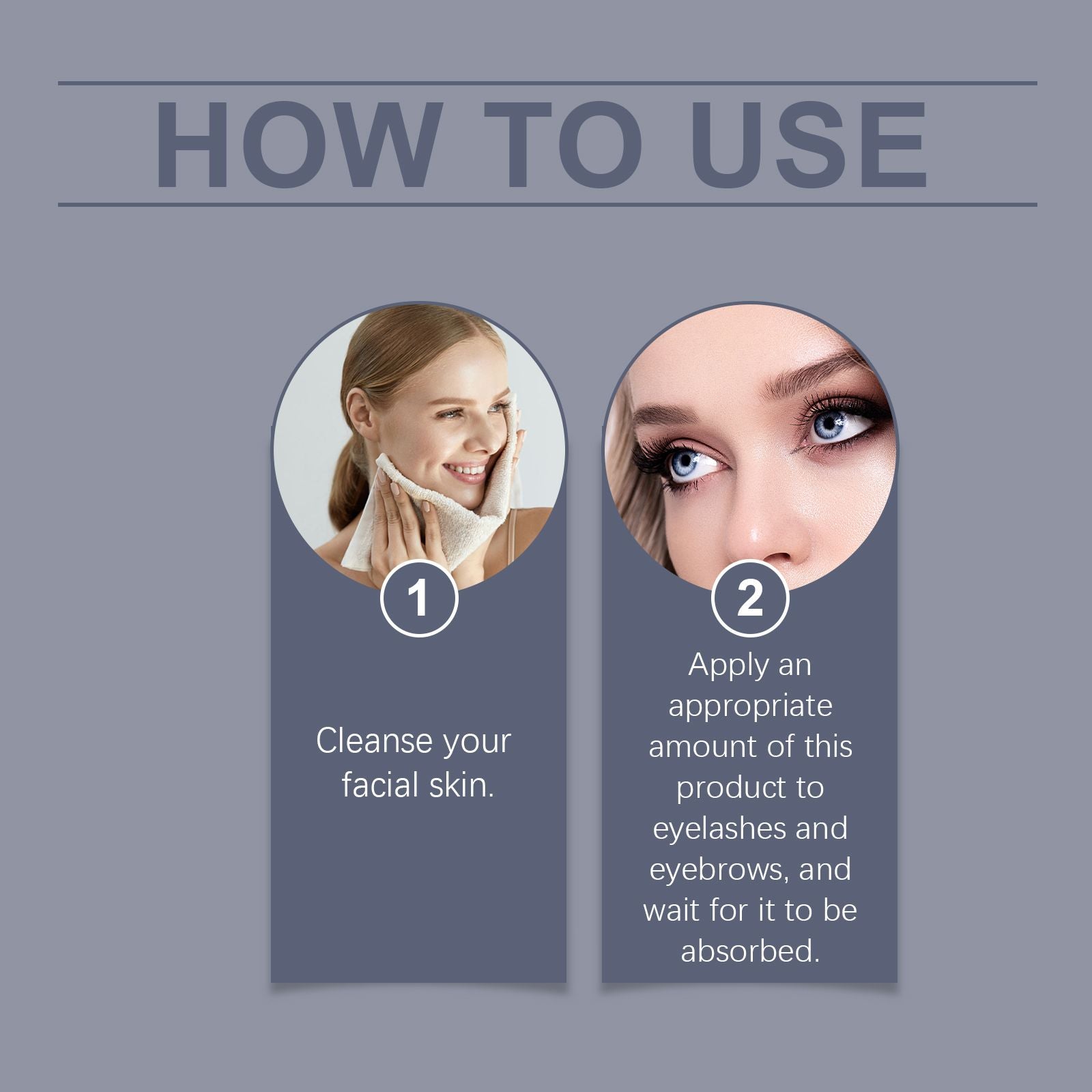 OUHOE Mascara Daily Gentle Care Eyelash Brow Care 468655641