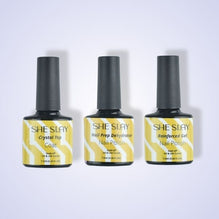 SheSlay Trio Coat Function Gel | UV Soak-Off Nail Prep, Top Coat & Reinforcement – 7.5ml